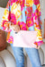 Baby Pink Vegan Leather Handle Clutch Bag *online exclusive