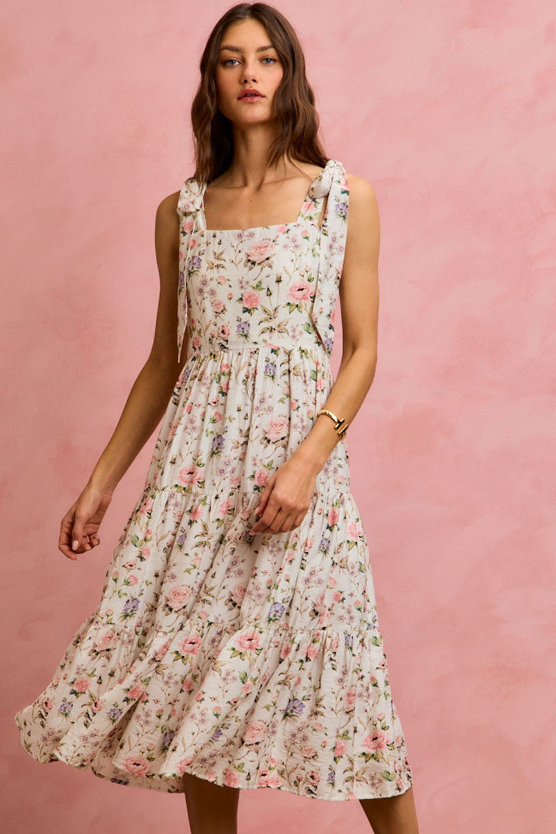 Garden Party Floral Dress-SMALL-[option4]-[option5]-Cute-Trendy-Shop-Womens-Boutique-Clothing-Store
