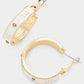 To Be Fair Roman Numeral Hoops-[option4]-[option5]-Cute-Trendy-Shop-Womens-Boutique-Clothing-Store