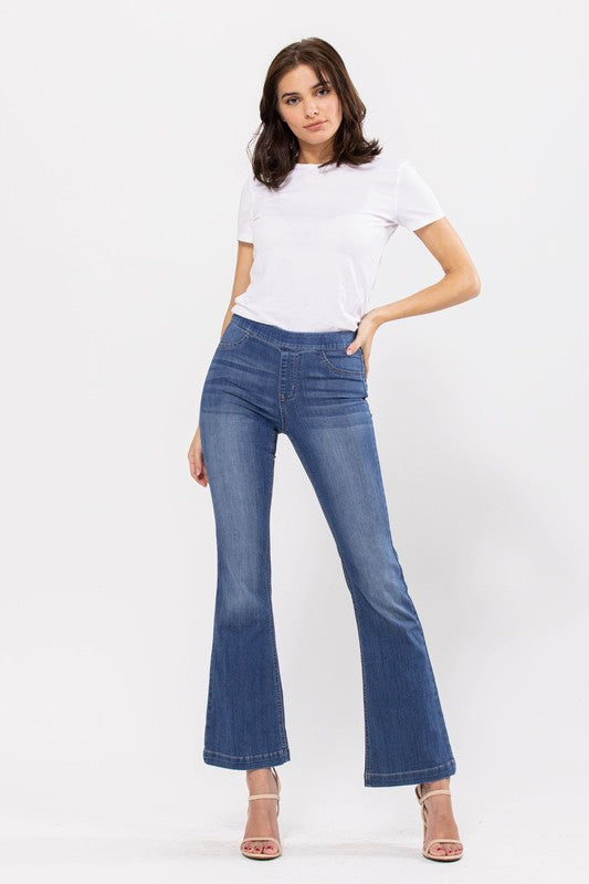 No Matter What Flared Jegging-Cute-Trendy-Shop-Womens-Boutique-Clothing-Store
