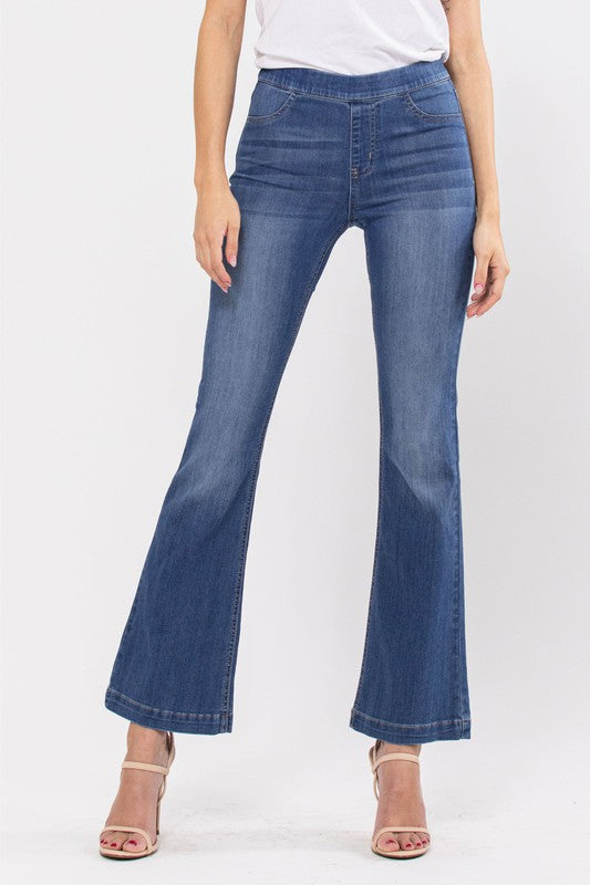 No Matter What Flared Jegging-Cute-Trendy-Shop-Womens-Boutique-Clothing-Store