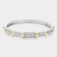 Very Special Two Tone Bangle-[option4]-[option5]-Cute-Trendy-Shop-Womens-Boutique-Clothing-Store