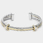 First Glance Two Tone Bracelet-[option4]-[option5]-Cute-Trendy-Shop-Womens-Boutique-Clothing-Store