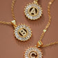 Small Radiant Initial Necklace A - W-[option4]-[option5]-Cute-Trendy-Shop-Womens-Boutique-Clothing-Store