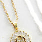 Small Radiant Initial Necklace A - W-[option4]-[option5]-Cute-Trendy-Shop-Womens-Boutique-Clothing-Store