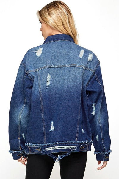 Open Doors Oversized Denim Jacket-[option4]-[option5]-Cute-Trendy-Shop-Womens-Boutique-Clothing-Store