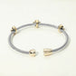 Taking My Time CZ Clover Magnetic Cable Bracelet-[option4]-[option5]-Cute-Trendy-Shop-Womens-Boutique-Clothing-Store