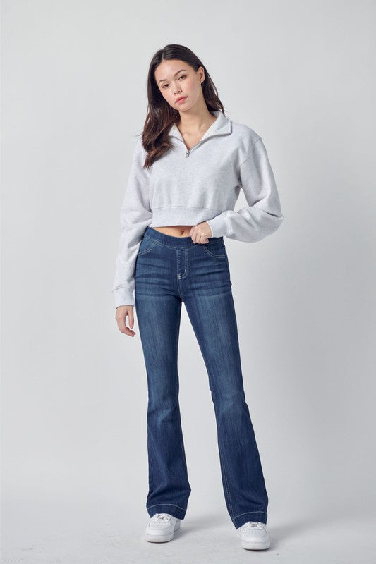 Sweet Revenge Flared Jegging-Cute-Trendy-Shop-Womens-Boutique-Clothing-Store