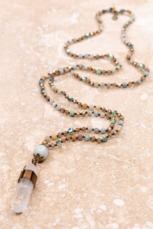 Into The Future Crystal & Amazonite Necklace-[option4]-[option5]-Cute-Trendy-Shop-Womens-Boutique-Clothing-Store