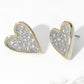 Indulge Yourself Heart Pave Post Earrings-[option4]-[option5]-Cute-Trendy-Shop-Womens-Boutique-Clothing-Store