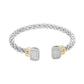 Exciting Night Woven CZ Tip Cuff Bracelet-[option4]-[option5]-Cute-Trendy-Shop-Womens-Boutique-Clothing-Store