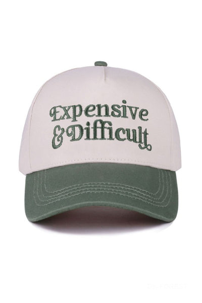 "Expensive & Difficult" Cap-[option4]-[option5]-Cute-Trendy-Shop-Womens-Boutique-Clothing-Store