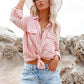 See You Tomorrow Pink Stripe Blouse-[option4]-[option5]-Cute-Trendy-Shop-Womens-Boutique-Clothing-Store