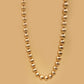 Way Back Gold Ball Chain Necklace-[option4]-[option5]-Cute-Trendy-Shop-Womens-Boutique-Clothing-Store