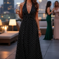 Stunning As Ever Polka Dot Halter Maxi-Black-SMALL-[option4]-[option5]-Cute-Trendy-Shop-Womens-Boutique-Clothing-Store