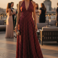 Stunning As Ever Polka Dot Halter Maxi-[option4]-[option5]-Cute-Trendy-Shop-Womens-Boutique-Clothing-Store