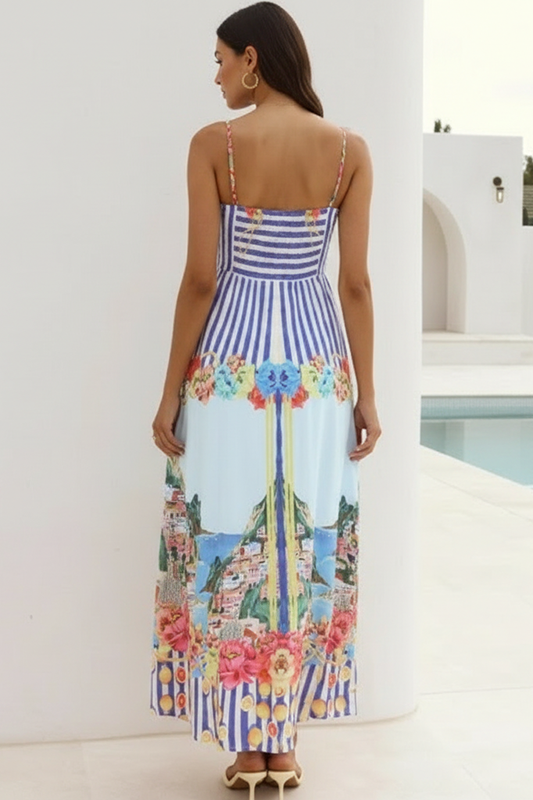 Summer Standard Village Maxi Dress-[option4]-[option5]-Cute-Trendy-Shop-Womens-Boutique-Clothing-Store