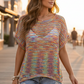 Choice of Champions Mesh Knit Top-Multicolor-SMALL-[option4]-[option5]-Cute-Trendy-Shop-Womens-Boutique-Clothing-Store