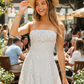 Have A Good Time Strapless Polka Dot Dress-White-SMALL-[option4]-[option5]-Cute-Trendy-Shop-Womens-Boutique-Clothing-Store