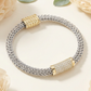 Pave Bar Mesh Magnetic Bracelet-[option4]-[option5]-Cute-Trendy-Shop-Womens-Boutique-Clothing-Store