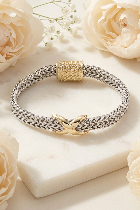 Increase Your Style Woven "Wheat" Bracelet-Cute-Trendy-Shop-Womens-Boutique-Clothing-Store