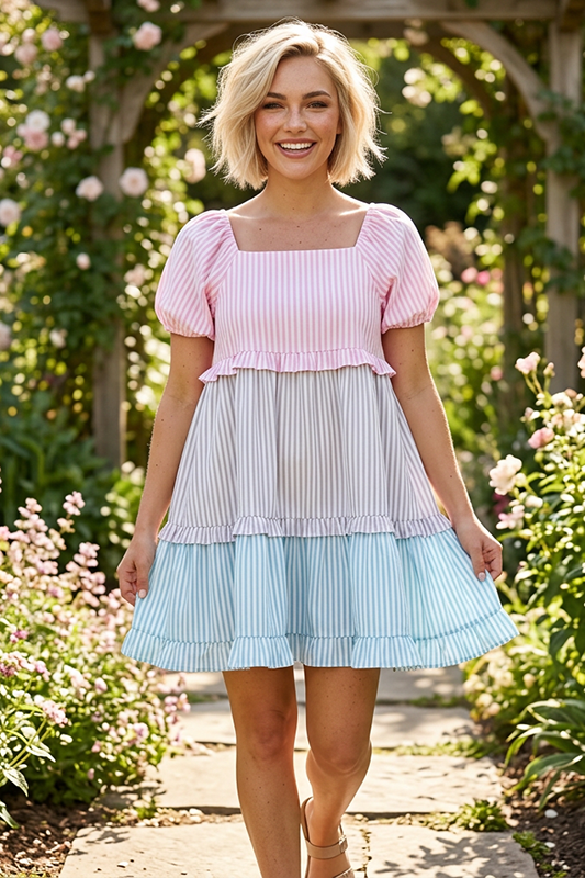 Don't Blend In Color Block Dress-Cute-Trendy-Shop-Womens-Boutique-Clothing-Store