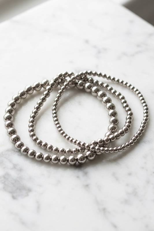 It's No Stretch 3-Piece Heavy Bracelet Set