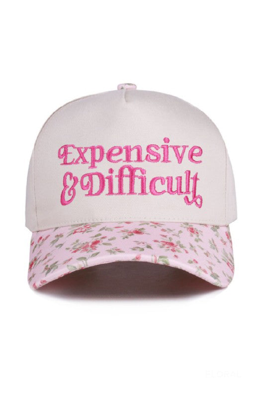 "Expensive & Difficult" Cap-[option4]-[option5]-Cute-Trendy-Shop-Womens-Boutique-Clothing-Store