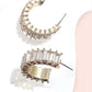 Experience Life Baguette Hoop Earrings-[option4]-[option5]-Cute-Trendy-Shop-Womens-Boutique-Clothing-Store