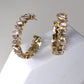 Zig Zag Baguette Hoop Earrings-[option4]-[option5]-Cute-Trendy-Shop-Womens-Boutique-Clothing-Store