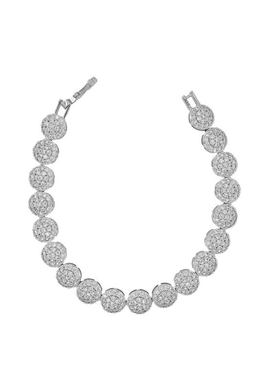 Shining Bright Round CZ Bracelet-[option4]-[option5]-Cute-Trendy-Shop-Womens-Boutique-Clothing-Store