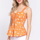 Champagne Toasts Floral Zip Front Top-[option4]-[option5]-Cute-Trendy-Shop-Womens-Boutique-Clothing-Store