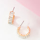 Experience Life Baguette Hoop Earrings-[option4]-[option5]-Cute-Trendy-Shop-Womens-Boutique-Clothing-Store