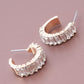 Experience Life Baguette Hoop Earrings-[option4]-[option5]-Cute-Trendy-Shop-Womens-Boutique-Clothing-Store
