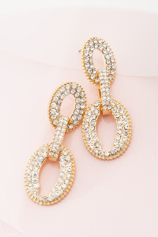 Fun Times Triple Loop Rhinestone Statements-[option4]-[option5]-Cute-Trendy-Shop-Womens-Boutique-Clothing-Store
