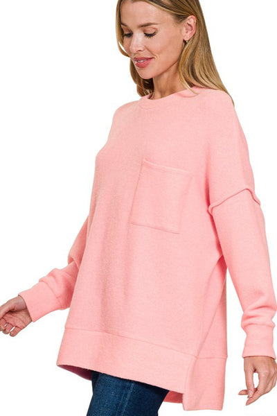All About That Touch Drop Shoulder Sweater Top-[option4]-[option5]-Cute-Trendy-Shop-Womens-Boutique-Clothing-Store