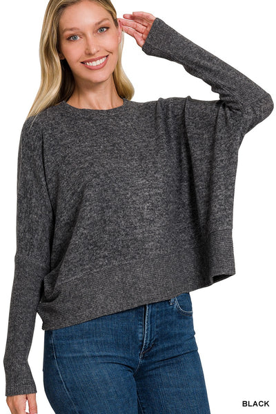 Wrap yourself cozy sweater black-[option4]-[option5]-Cute-Trendy-Shop-Womens-Boutique-Clothing-Store