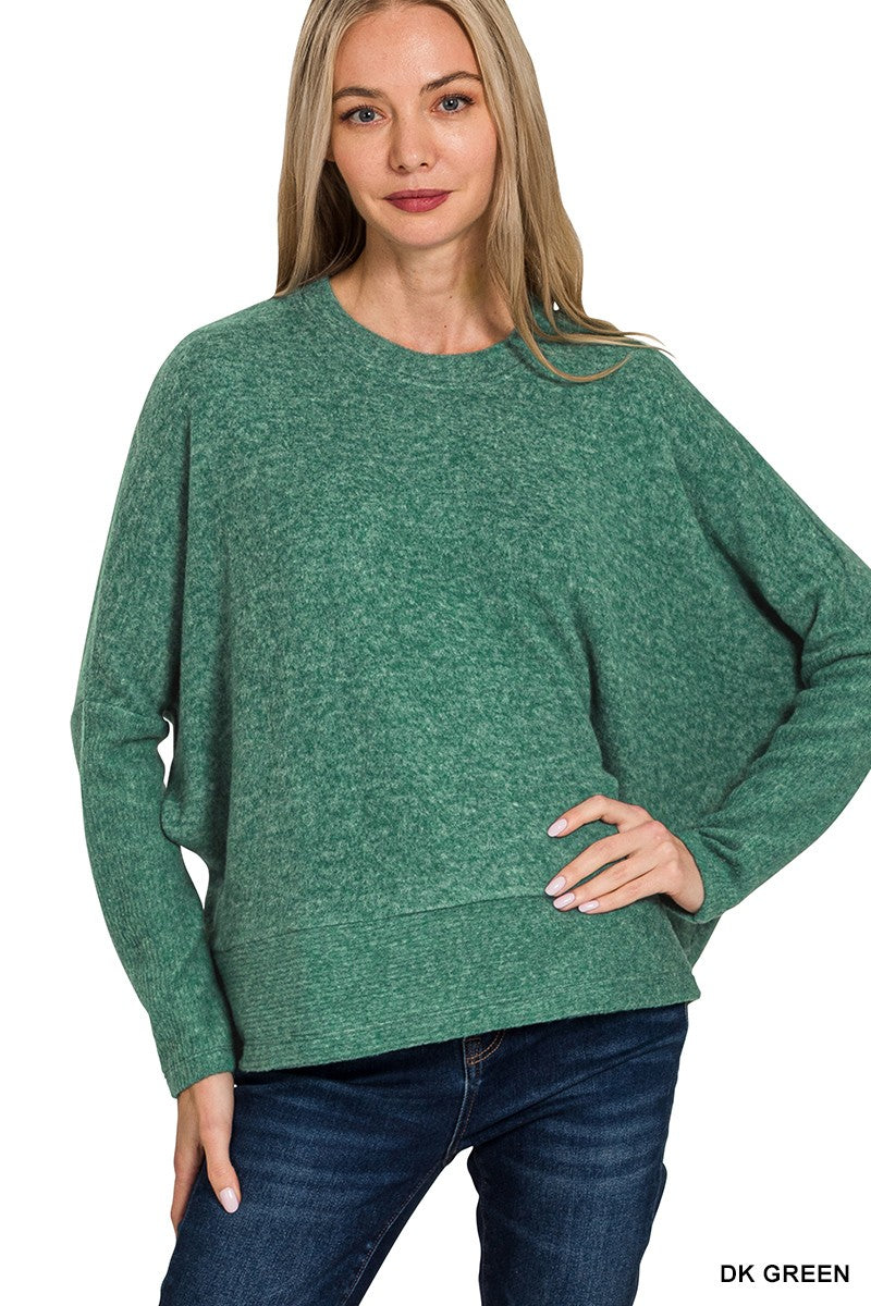 Wrap yourself cozy sweater Dark Green-[option4]-[option5]-Cute-Trendy-Shop-Womens-Boutique-Clothing-Store