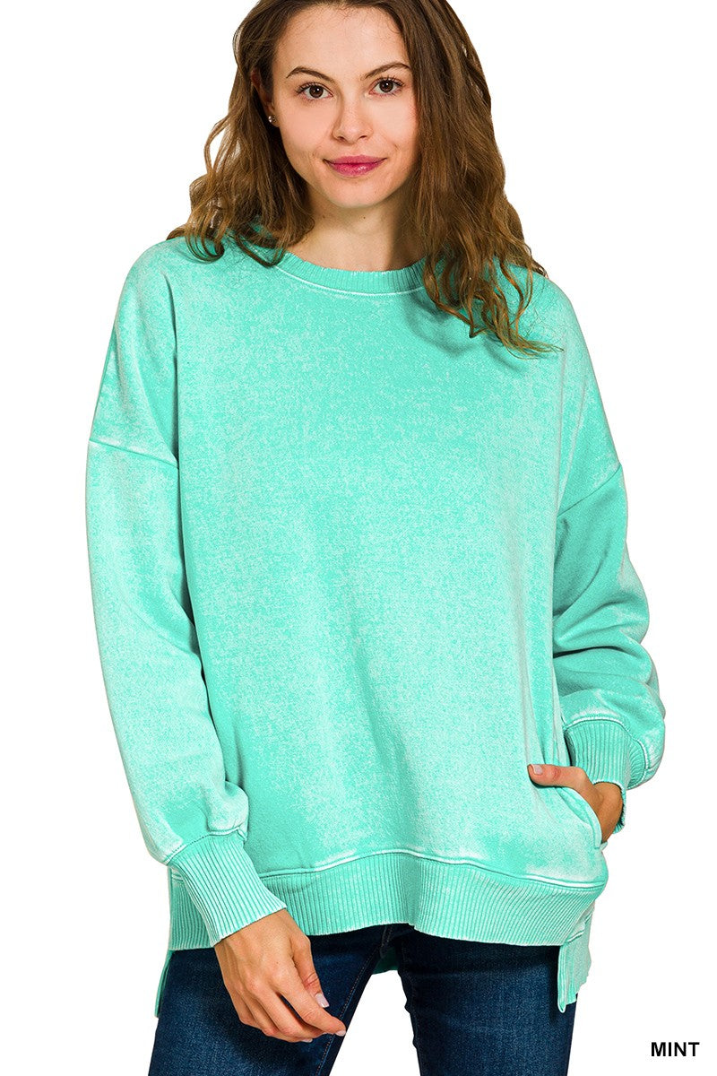 Stay Cozy Sweatshirt Mint-[option4]-[option5]-Cute-Trendy-Shop-Womens-Boutique-Clothing-Store