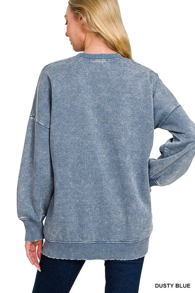 Stay Cozy Sweatshirt Turquoise-[option4]-[option5]-Cute-Trendy-Shop-Womens-Boutique-Clothing-Store