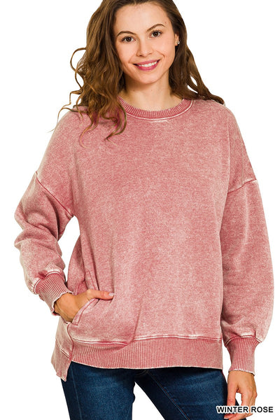 Stay Cozy Sweatshirt Winter Rose-[option4]-[option5]-Cute-Trendy-Shop-Womens-Boutique-Clothing-Store