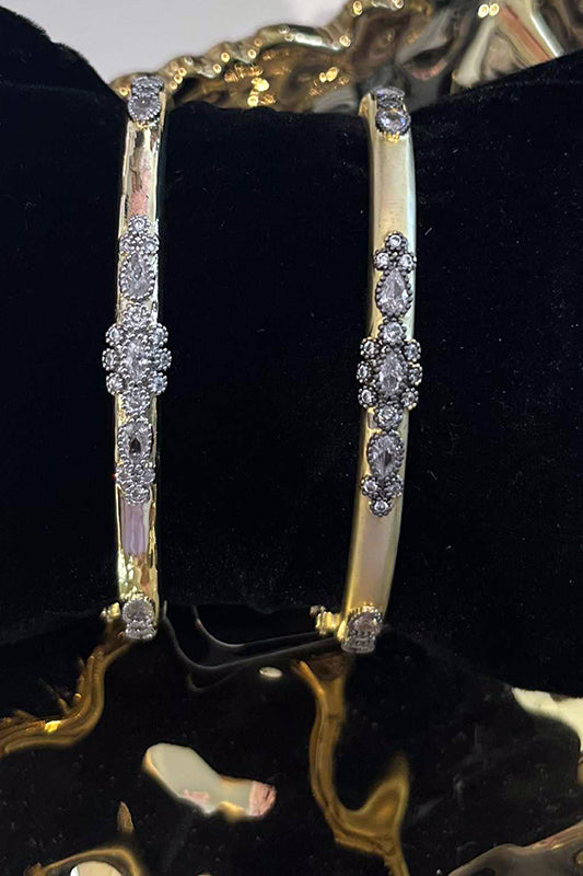 Only The Best Gold Sparkling Latch Bracelet-[option4]-[option5]-Cute-Trendy-Shop-Womens-Boutique-Clothing-Store