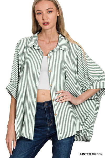 Salute the Stripes Top green-[option4]-[option5]-Cute-Trendy-Shop-Womens-Boutique-Clothing-Store