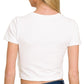 Just Add Fun Crop Tee Shirt Top-[option4]-[option5]-Cute-Trendy-Shop-Womens-Boutique-Clothing-Store