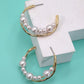 Catch The Wave Pearl Hoop Earrings-[option4]-[option5]-Cute-Trendy-Shop-Womens-Boutique-Clothing-Store