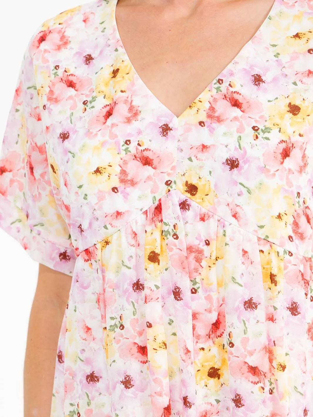 Sweet & Subtle Floral Mini Dress-Cute-Trendy-Shop-Womens-Boutique-Clothing-Store