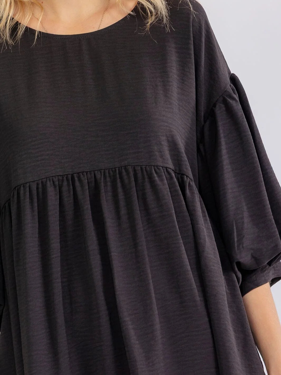 The Midnight Puff Tiered Mini-Cute-Trendy-Shop-Womens-Boutique-Clothing-Store