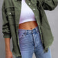 Stay With Me Olive Denim Jacket-[option4]-[option5]-Cute-Trendy-Shop-Womens-Boutique-Clothing-Store