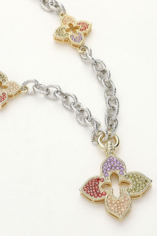 Lucky Day Elegant Clover Pendant-[option4]-[option5]-Cute-Trendy-Shop-Womens-Boutique-Clothing-Store