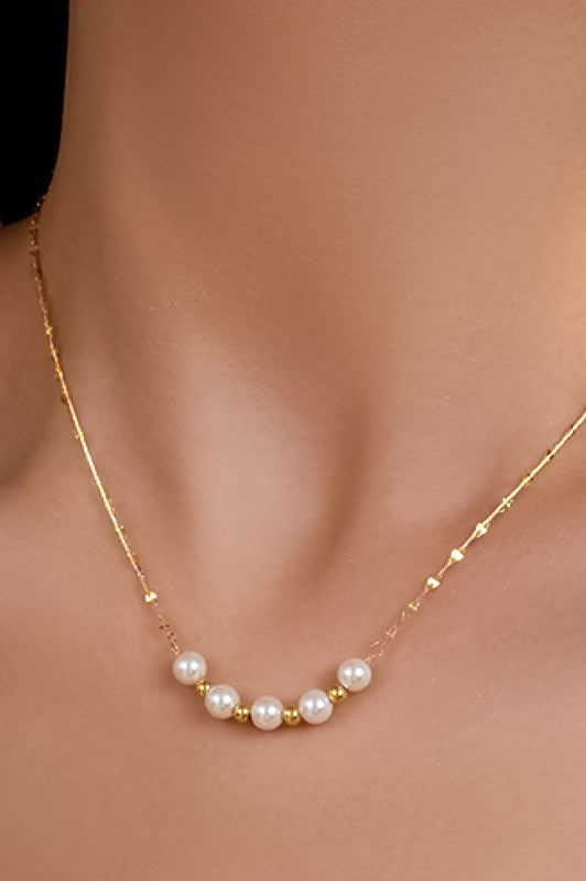 Dainty Little Pearl Necklace-[option4]-[option5]-Cute-Trendy-Shop-Womens-Boutique-Clothing-Store